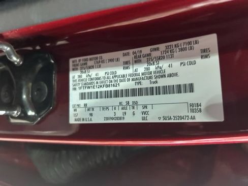 Used 2019 Ford F150 Platinum w/ Equipment Group 701A Luxury AWD/4WD image 34