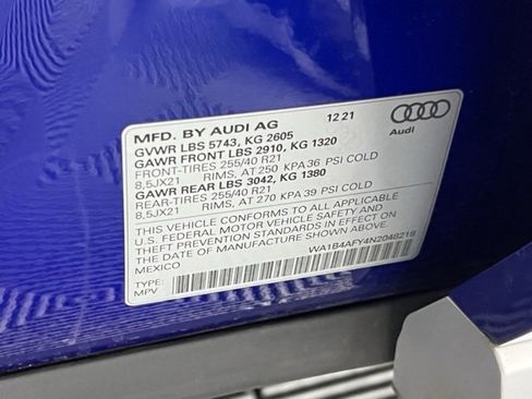 Used 2022 Audi SQ5 Premium Plus w/ Premium Plus Package image 41