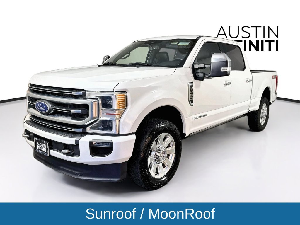 Used 2021 Ford F250 Platinum w/ FX4 Off-Road Package AWD/4WD image 3