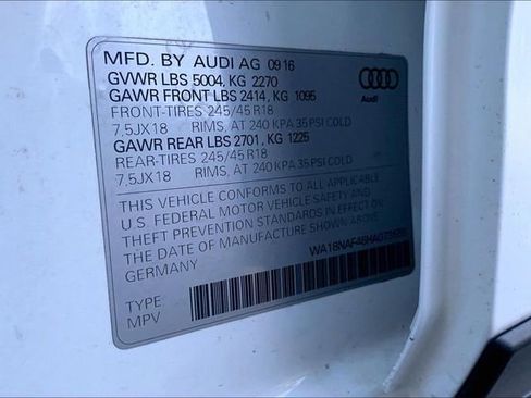 Used 2017 Audi A4 2.0T allroad Premium Plus w/ Premium Plus Package image 34