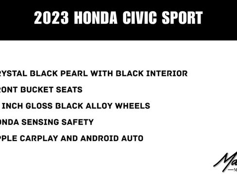 Used 2023 Honda Civic Sport image 2