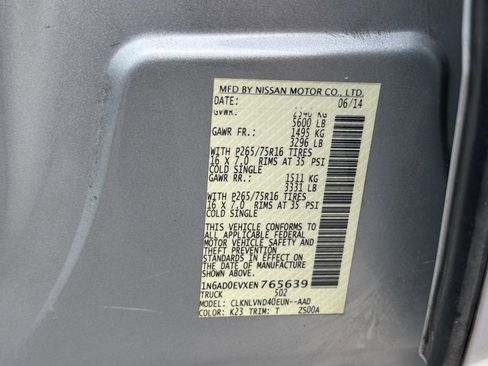 Used 2014 Nissan Frontier PRO-4X w/ Pro-4x Luxury Package image 21