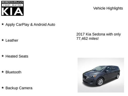 Used 2017 Kia Sedona LX w/ LX Essentials Premium Package FWD image 8