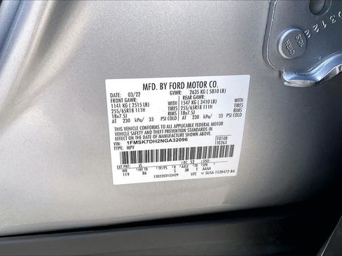 Used 2022 Ford Explorer XLT RWD image 61