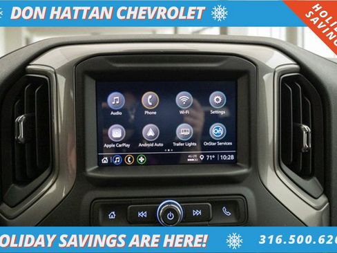 New 2025 Chevrolet Silverado 1500 Custom w/ LPO, Dark Essentials Package image 8