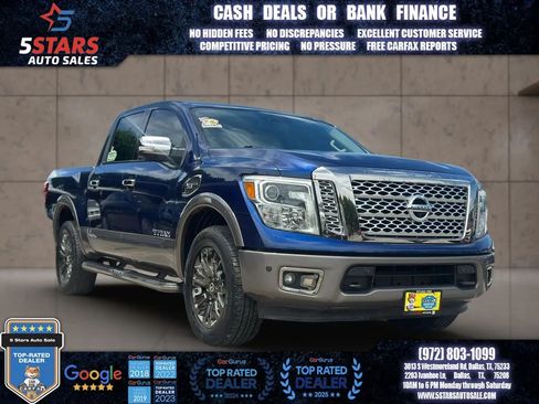 Used 2017 Nissan Titan Platinum Reserve AWD/4WD image 1