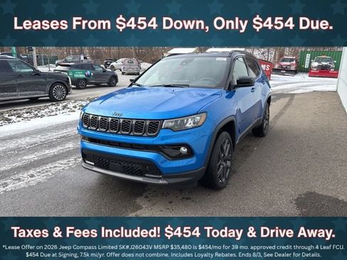 New 2026 Jeep Compass Limited AWD/4WD image 3