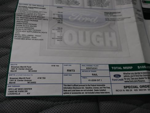 Used 2024 Ford F350 Limited w/ FX4 Off-Road Package AWD/4WD image 80