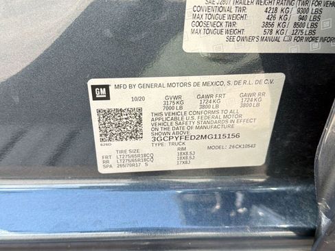 Used 2021 Chevrolet Silverado 1500 LT Trail Boss w/ Convenience Package II image 20