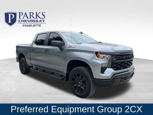 Used 2025 Chevrolet Silverado 1500 Custom Trail Boss AWD/4WD image 1
