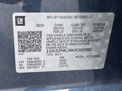 Used 2019 GMC Yukon XL Denali w/ Denali Ultimate Package AWD/4WD image 54