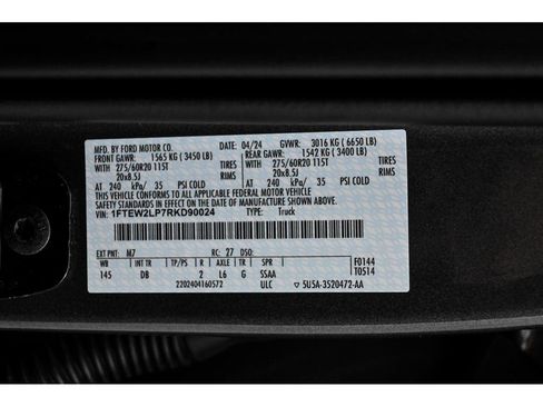 Used 2024 Ford F150 STX w/ STX Black Appearance Package image 46