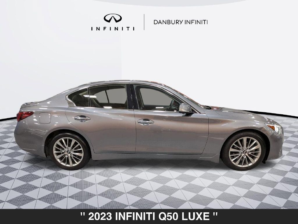 Used 2023 INFINITI Q50 Luxe w/ Cargo Package AWD/4WD image 2