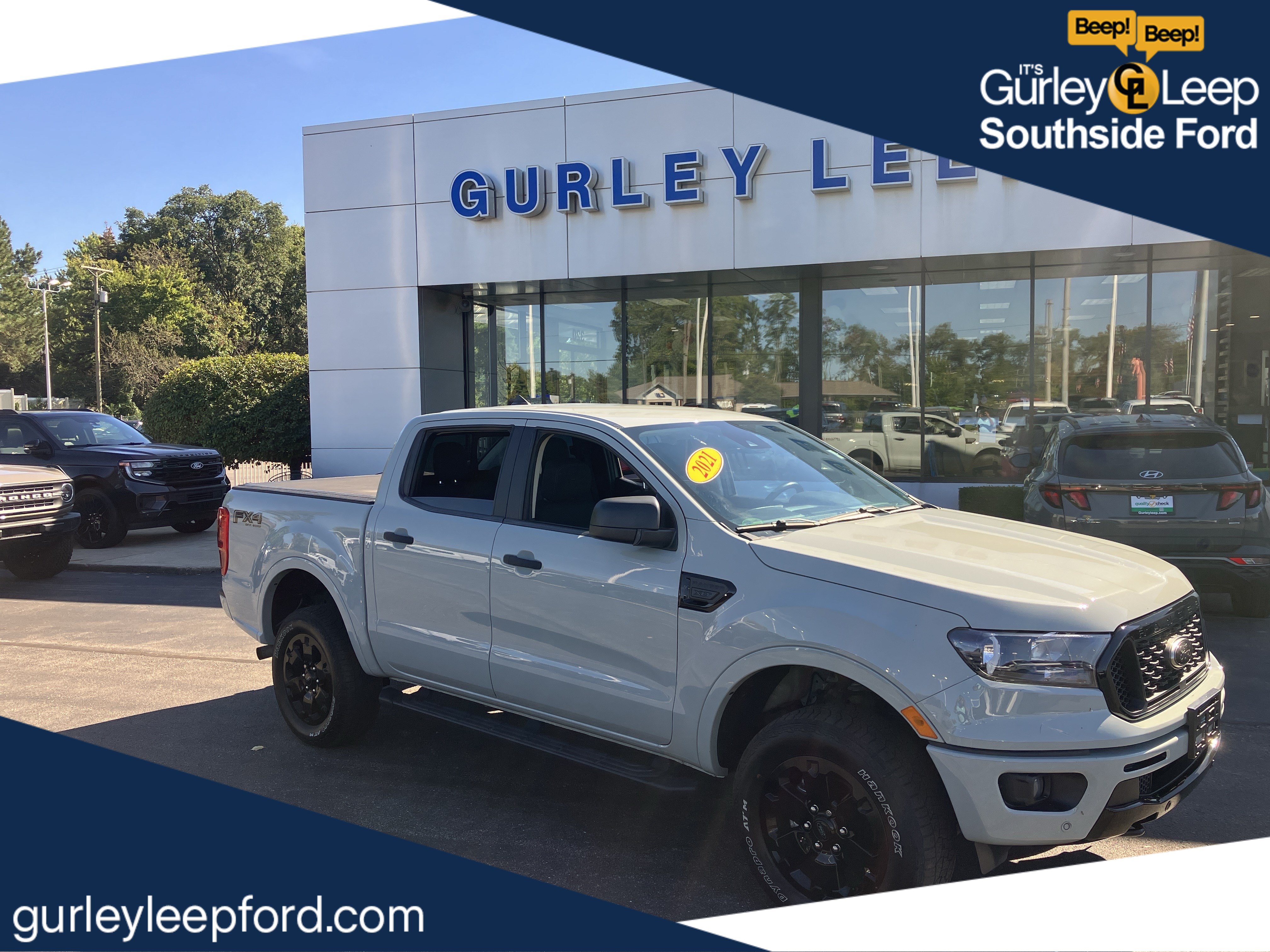 Certified 2021 Ford Ranger XLT w/ Equipment Group 302A High AWD/4WD image 1