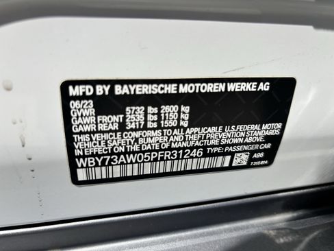 Certified 2023 BMW i4 eDrive40 w/ Premium Package RWD image 37