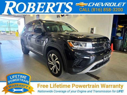 Used 2021 Volkswagen Atlas SEL Premium AWD/4WD image 1
