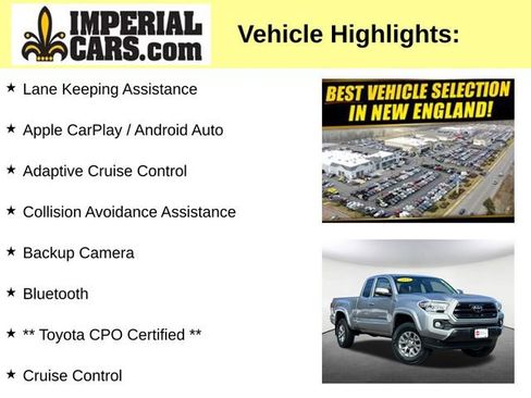 Certified 2019 Toyota Tacoma SR5 w/ SR5 Appearance Package (SM) image 13