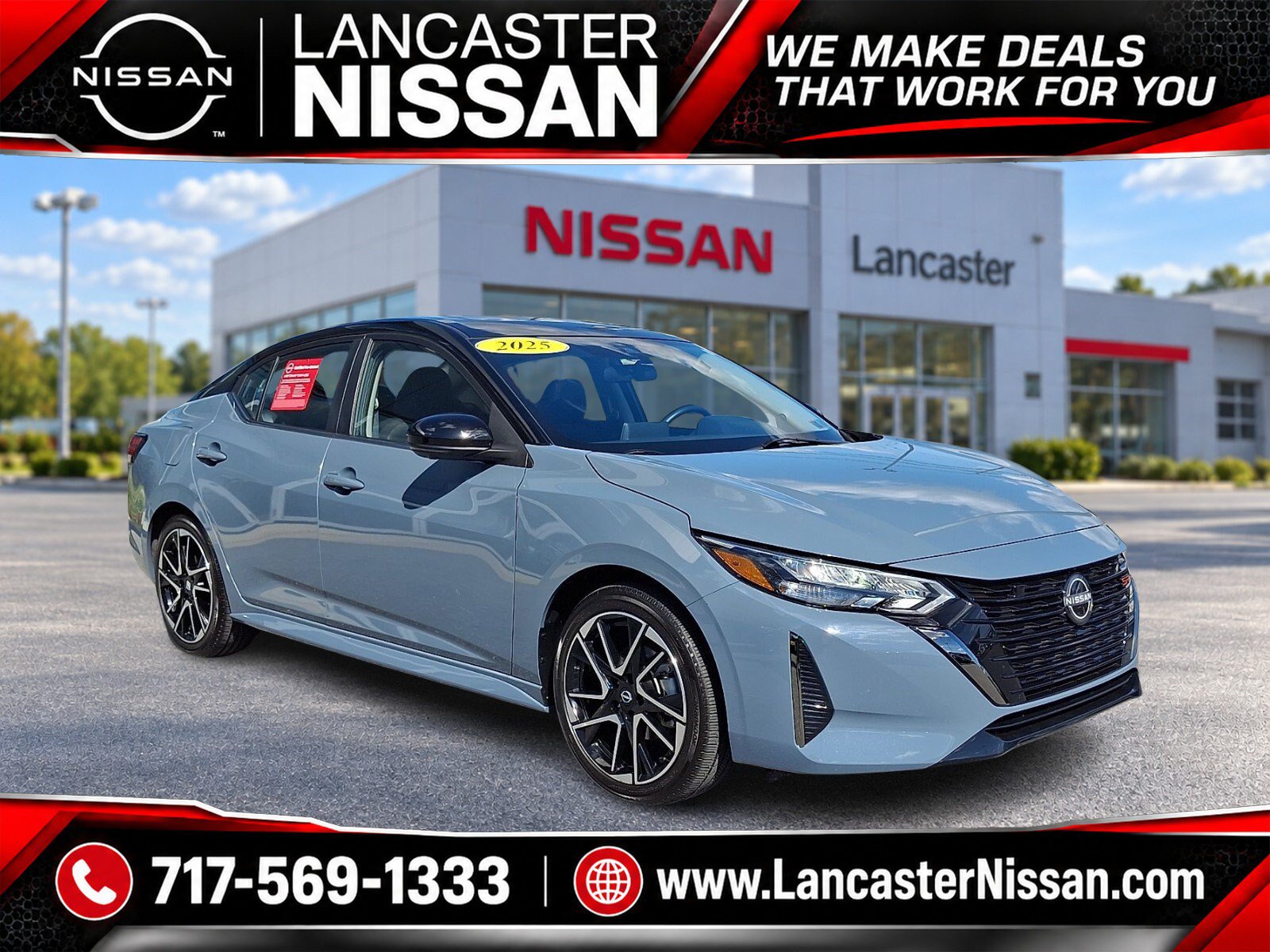 Certified 2025 Nissan Sentra SR w/ SR Premium Package FWD image 1
