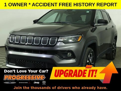Used 2022 Jeep Compass Limited w/ Sun and Sound Group AWD/4WD image 1