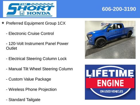 Used 2023 Chevrolet Silverado 1500 Custom image 12