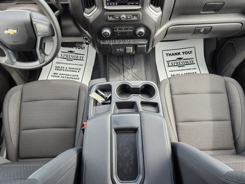 New 2026 Chevrolet Silverado 1500 Custom w/ Turbomax Blackout Package AWD/4WD image 12