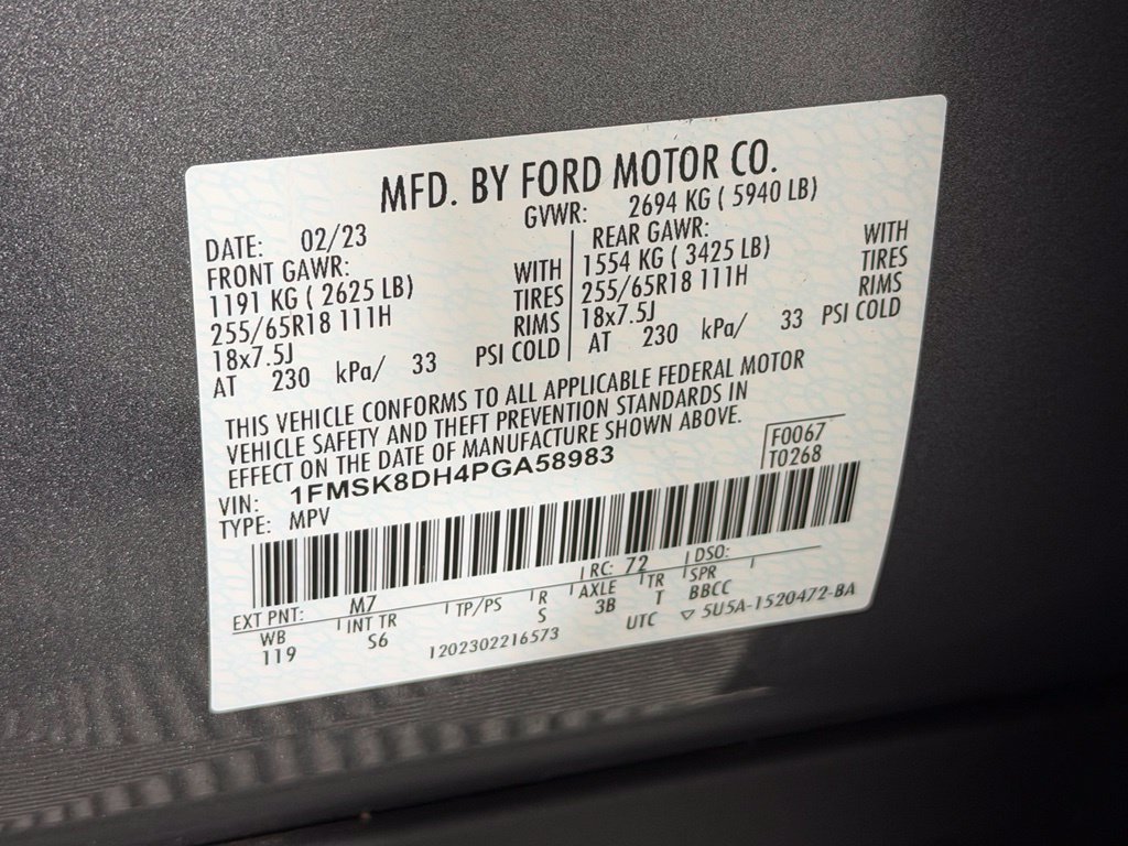 Used 2023 Ford Explorer XLT w/ Equipment Group 202A AWD/4WD image 23