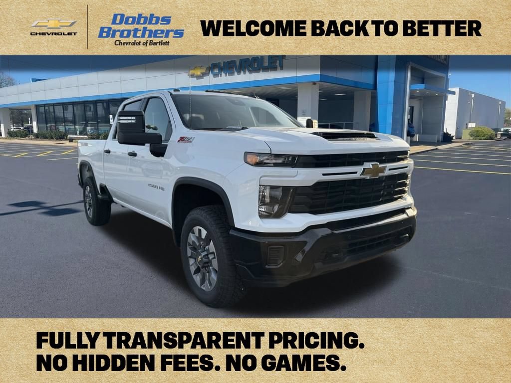 New 2026 Chevrolet Silverado 2500 Custom w/ Custom Value Package AWD/4WD 360° Tour