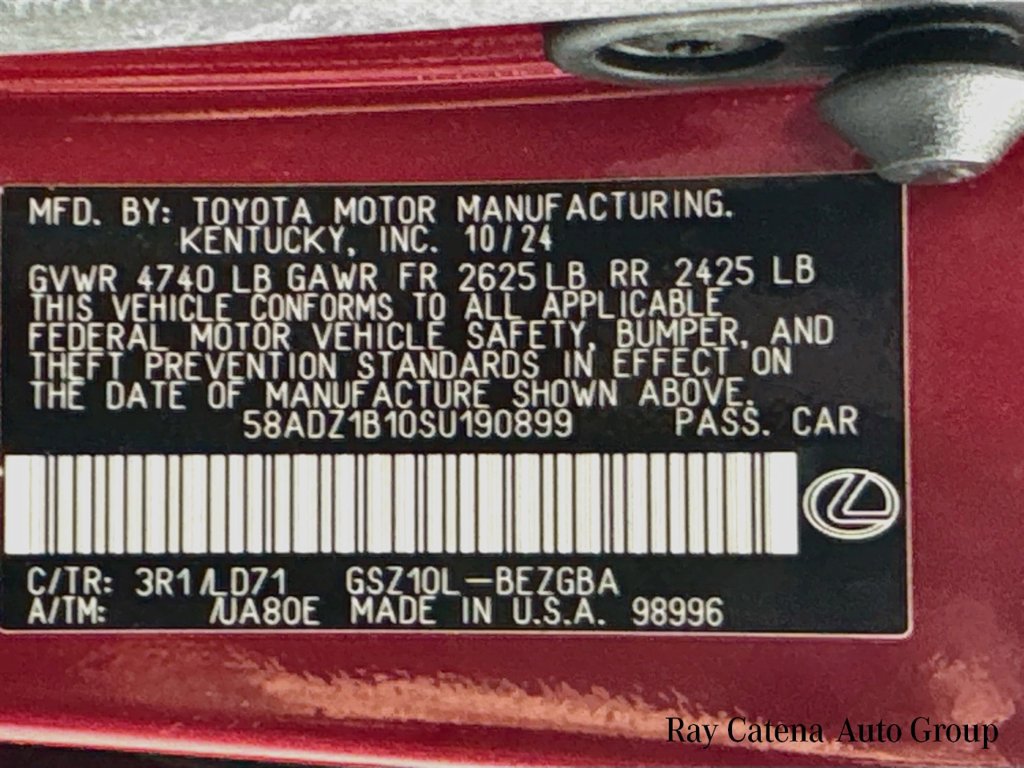 Certified 2025 Lexus ES 350 w/ Premium Package FWD image 35