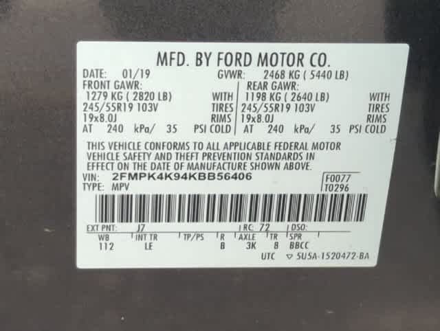 Used 2019 Ford Edge Titanium AWD/4WD image 35