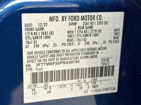 Used 2023 Ford Maverick Lariat w/ Lariat Luxury Package AWD/4WD image 23