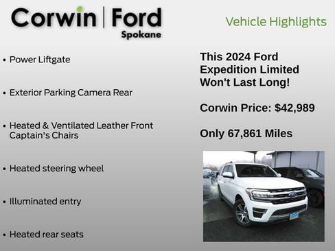 Used 2024 Ford Expedition Limited image 9