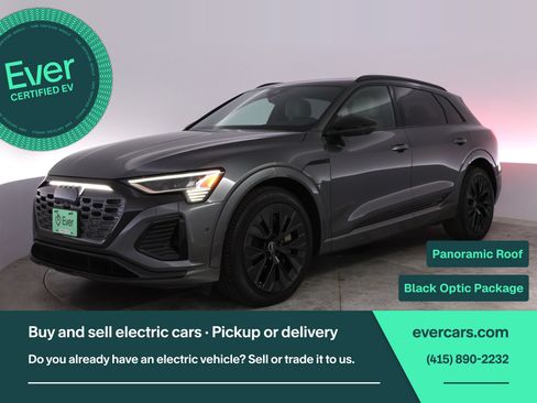 Used 2024 Audi Q8 e-tron Prestige AWD/4WD image 1