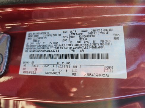 Used 2019 Lincoln MKC Select w/ Select Plus Package image 34