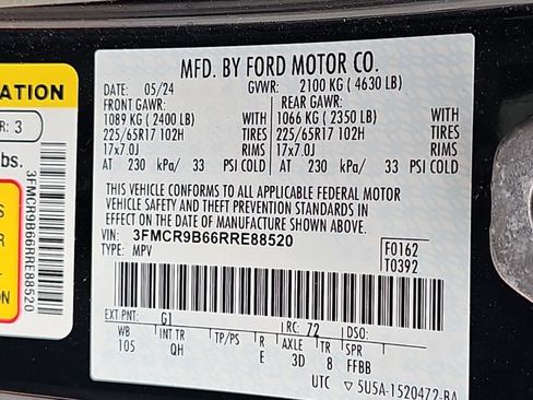 Certified 2024 Ford Bronco Sport Big Bend AWD/4WD image 36