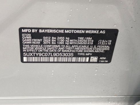 Used 2020 BMW X3 M40i w/ Premium Package image 16