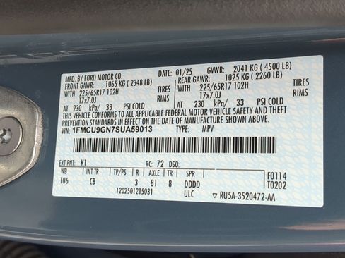 Used 2025 Ford Escape Active image 33