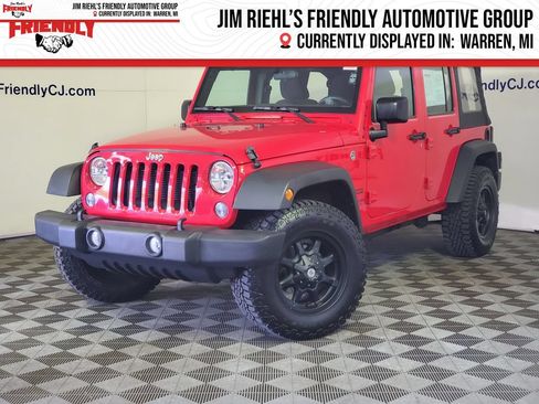 Used 2017 Jeep Wrangler Unlimited Sport AWD/4WD image 1