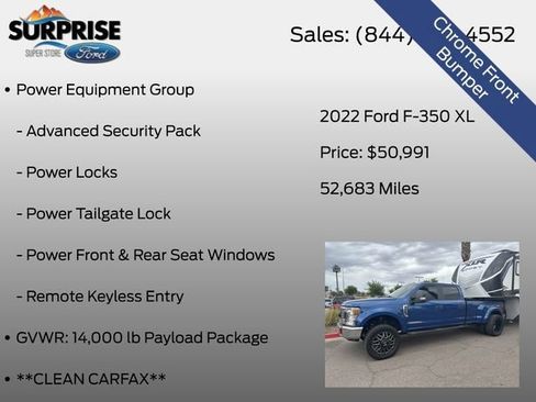 Used 2022 Ford F350 XL w/ STX Appearance Package AWD/4WD image 17