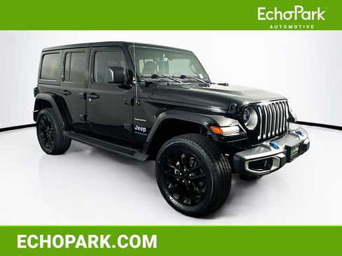 Used 2023 Jeep Wrangler Sahara w/ Cold Weather Group image 1