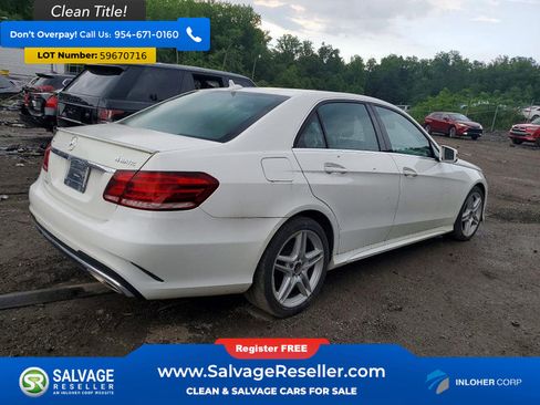 Used 2014 Mercedes-Benz E 350 4MATIC Sedan image 4