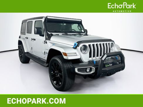 Used 2023 Jeep Wrangler Unlimited Sahara w/ Cold Weather Group AWD/4WD image 1