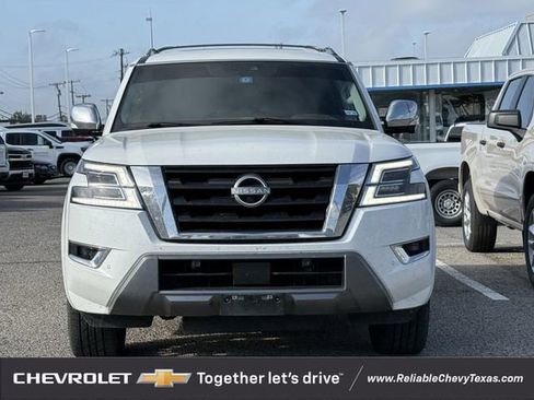 Used 2023 Nissan Armada Platinum w/ Captain's Chairs Package image 2