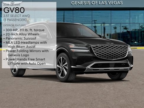 New 2026 Genesis GV80 2.5T Select image 3