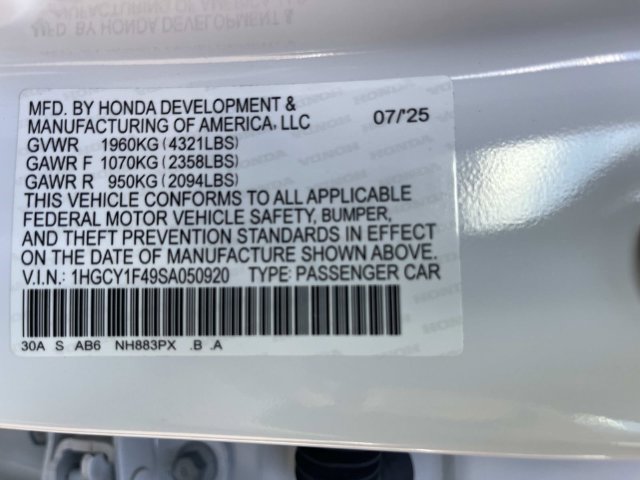 Certified 2025 Honda Accord SE image 30