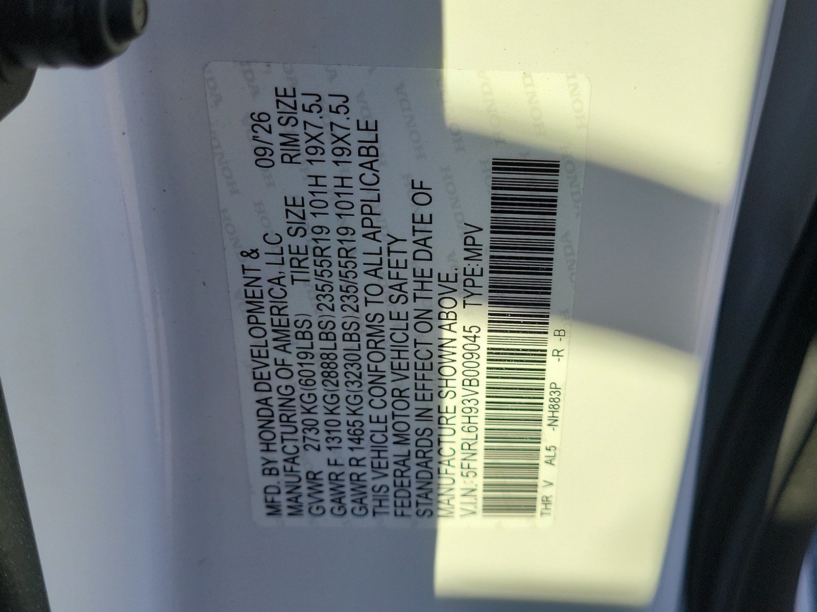 New 2027 Honda Odyssey Elite image 33