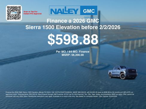 New 2026 GMC Sierra 1500 Elevation w/ Elevation Select Package image 7