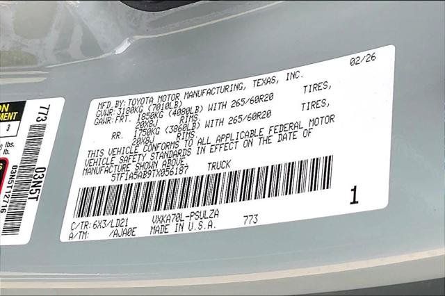 Certified 2026 Toyota Tundra Limited RWD image 21