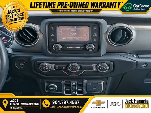 Used 2020 Jeep Gladiator Sport w/ Quick Order Package 23S AWD/4WD image 20