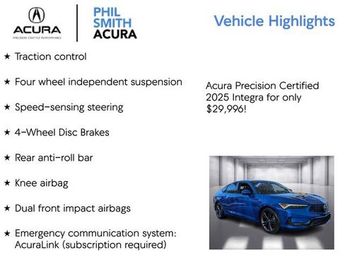 Certified 2025 Acura Integra A-Spec image 13