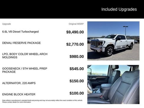 Used 2024 GMC Sierra 3500 Denali w/ Denali Reserve Package AWD/4WD image 5